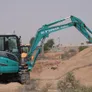 Improvements and customizations on mini excavators such as the 3-ton KOBELCO SK35SR mini excavator can increase their productivity