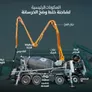 concrete pump mixer truck components