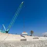 A Kobelco CKS2500 crawler crane in action
