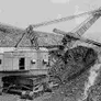 The first Kobelco electric shovel from 1934 - Image courtesy of Kobelco