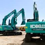 As the authorized distributor, there’s always an in-stock range of Kobelco excavators at Al Marwan’s yard