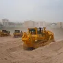 The Komatsu D475A bulldozer as one of the biggest dozers in the world