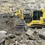 The Komatsu D575A is the largest operating dozer in the world. Courtesy of Komatsu Europe
