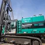 Sennebogen SR35 F with ABI Mobilram TM17 piling rig