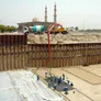 Early stages of developing the King Abdulaziz Road Building Project in Sharjah, UAE