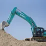 The new 2025 Kobelco SK380XDLC-10 track excavator