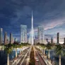 A rendering of Dubai Creek Tower