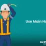 Use Main Hoist Crane Hand Signal
