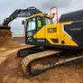 the Volvo EC230 Digger