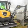 Volvo ECR25 mini excavator