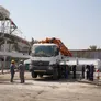 The Italian-made CIFA K56L concrete pump