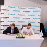 Mr. Motaz Al Zaeim and Mr. Alistair P. signed a new dealership