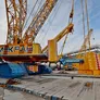 Demag CC 8800-1 TWIN crawler crane.