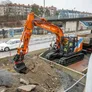 Hitachi battery-powered excavators