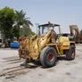 A JCB 20-ton forklift truck displayed at Sharjah Industrial Area 2nd