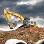 A yellow KOBELCO SK350 - image courtesy KOBELCO Construction Machinery USA