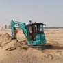 The SK35 is the medium-sized in KOBELCO's mini excavator lineup