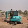 The SK55 is the largest in KOBELCO's mini excavator lineup