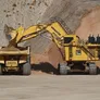 Komatsu semiautonomous PC7000-11 hydraulic excavator