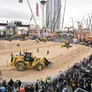 demonstration areas of construction machinery