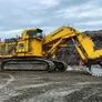 The large Komatsu PC8000 crawler excavator Front Shovel. Courtesy of Komatsu Europe https://www.komatsu.eu/en/excavators/mining-excavators/pc8000-11