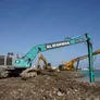 PC850 &amp; SK850 long boom excavators.