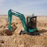 The SK35 mini excavator