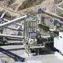 stationary crushing and screening plant