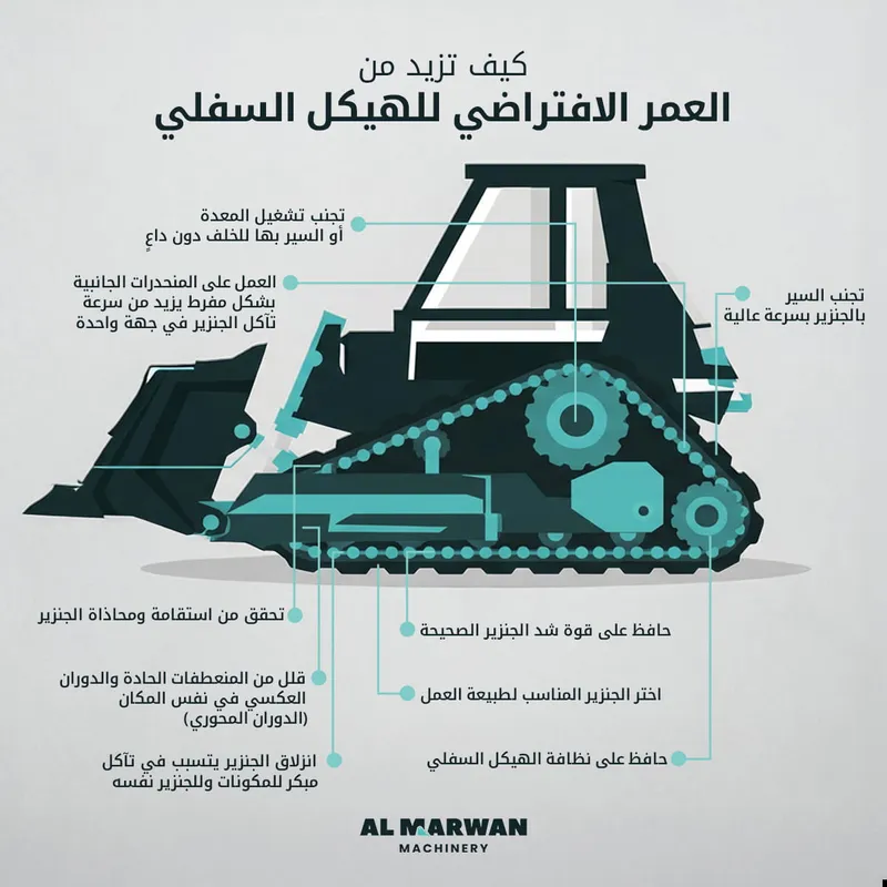 كيف تزيد العمر الافتراضي للهيكل السفلي 