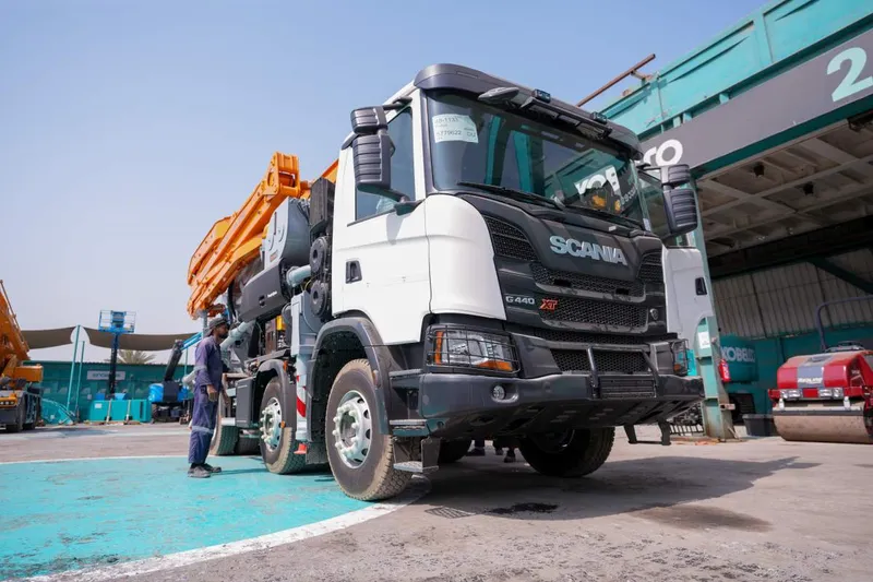 the MK28L concrete truck