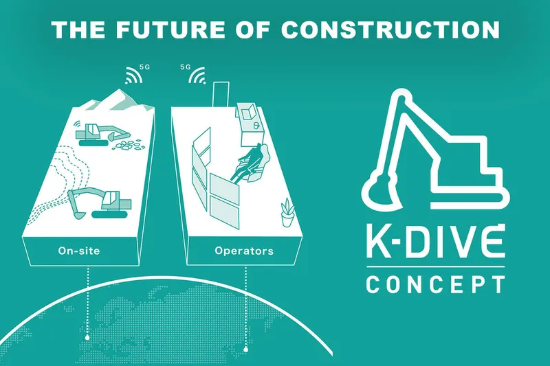 Remote operation in Kobelco