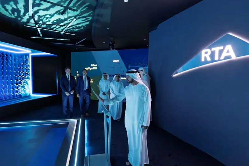 النموذج الأولي للمهبط الأول قرب DXB