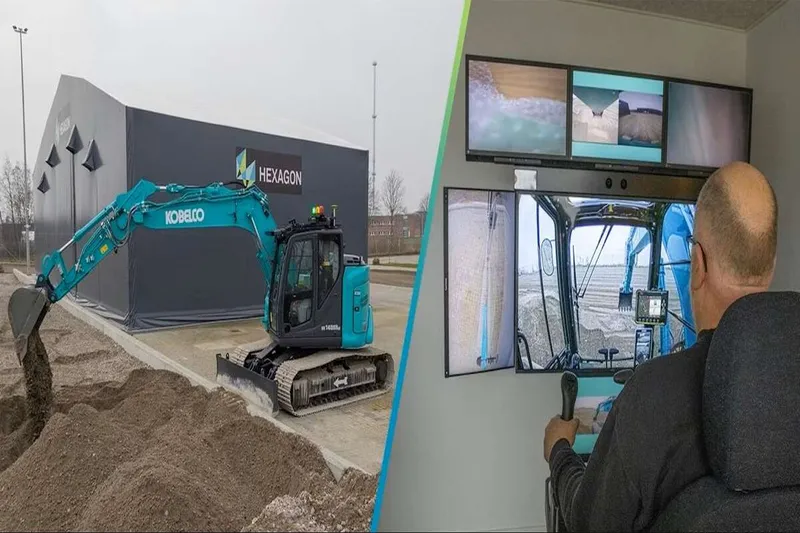 Kobelco’s remote operator