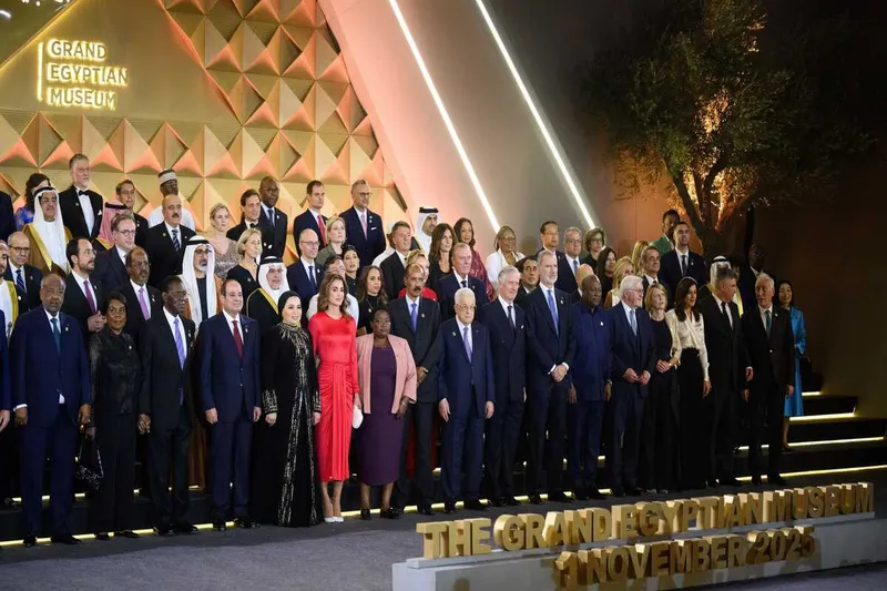 World leaders attended the opening of the Grand Egyptian Museum