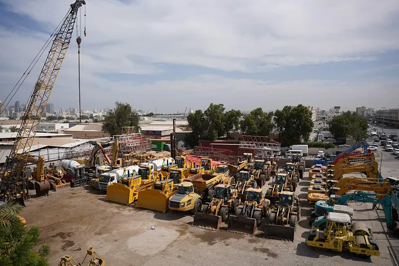 Al Marwan Heavy Machinery fleet