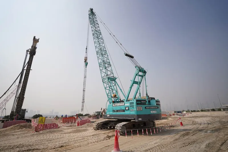 CKS600 Kobelco crawler crane