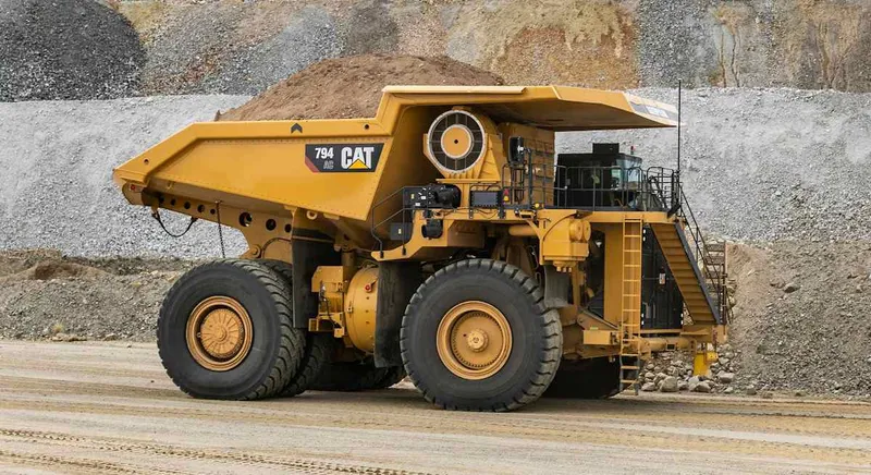 CAT 794 AC mining truck