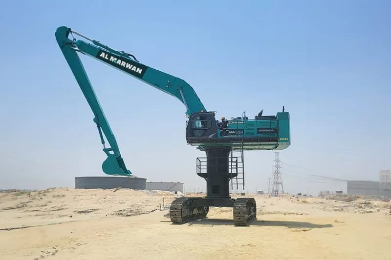 SK850 elevated excavator model 
