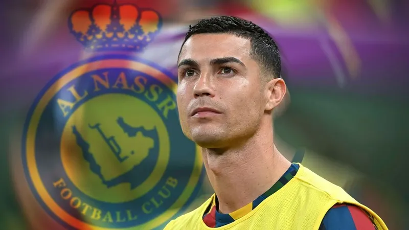 انضمام كريستيانو رونالدو إلى نادي النصر السعودي – مصدر الصورة: سكاي سبورتس.