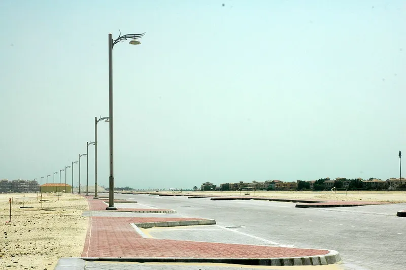 Al Marwan Machinery's work included setting up for the street light electric networks in Palm Jumeirah.