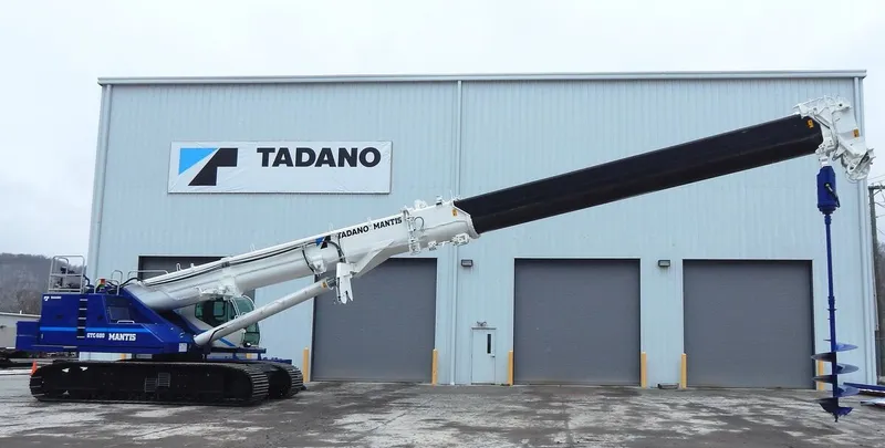 GTC 600 telescopic boom crawler crane