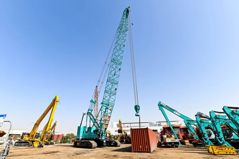 CKS600 Kobelco crawler crane