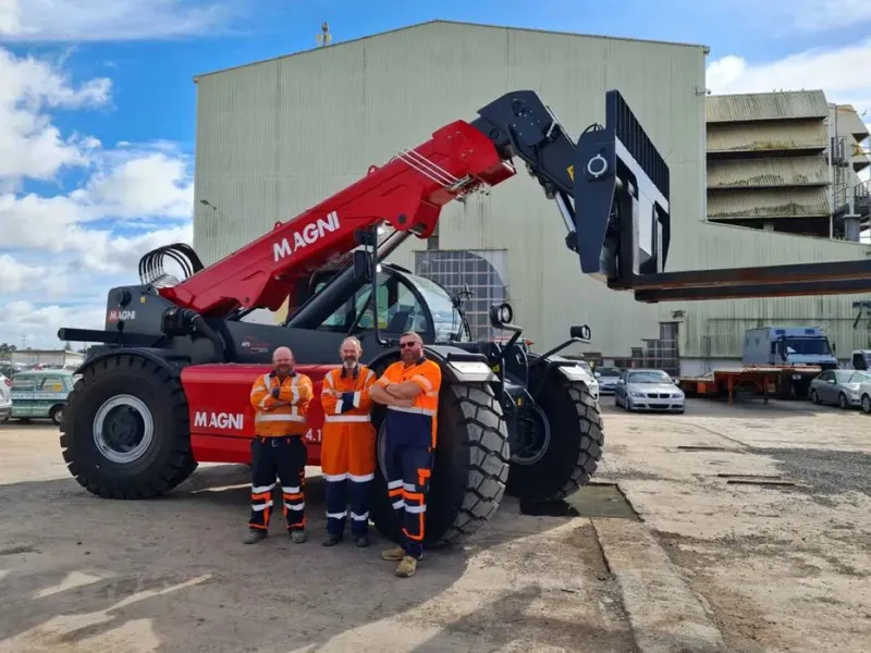 Magni HTH 50.14 with 50 ton lifting capacity