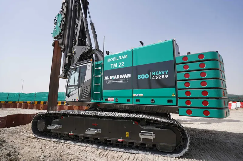Mobilram TM22 Piling Rig