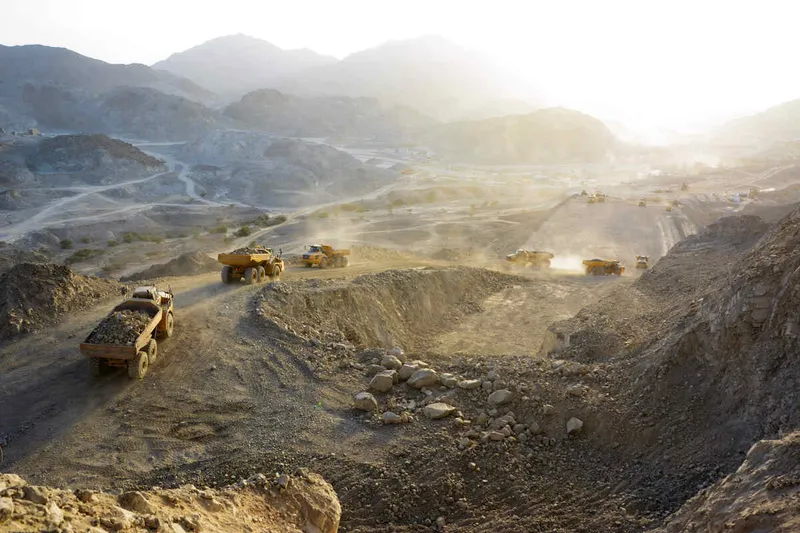 Multiple A40G units on Al Marwan worksite. This particular model is on display at our SIE wing.