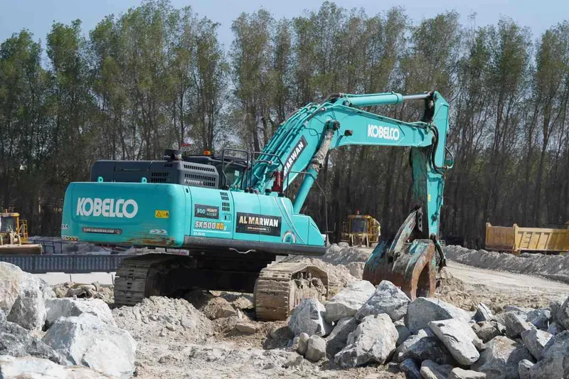 SK500 Kobelco excavator