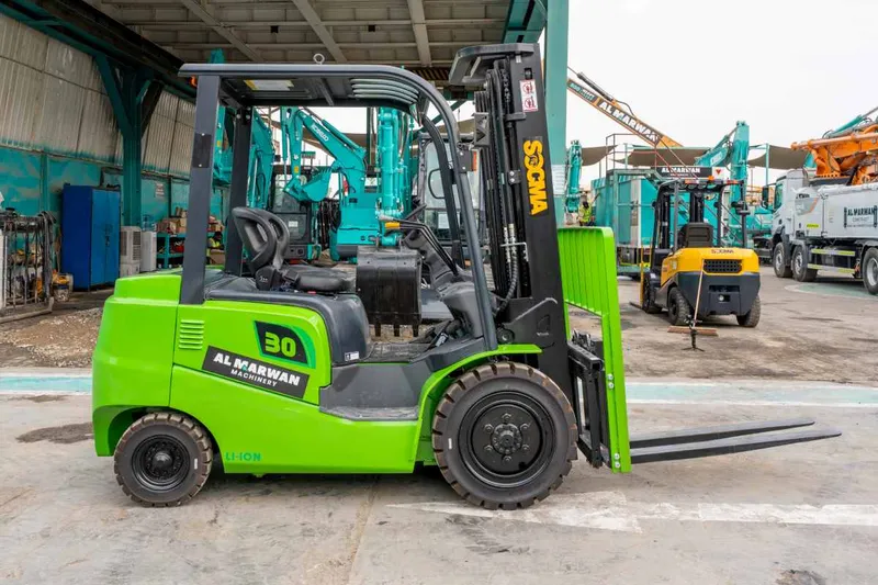 SOCMA HNF-30 compact forklift.