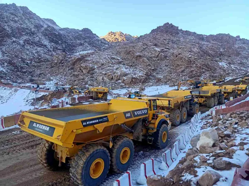 شاحنات فولفو المفصلية A40G