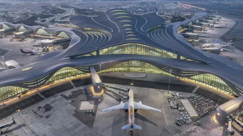 Zayed International Airport.