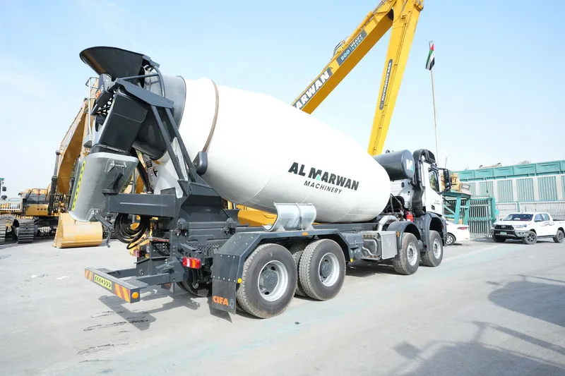 Brand-new CIFA concrete mixer